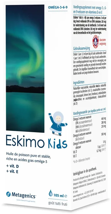 Eskimo Kids Tutti Frutti 105ml