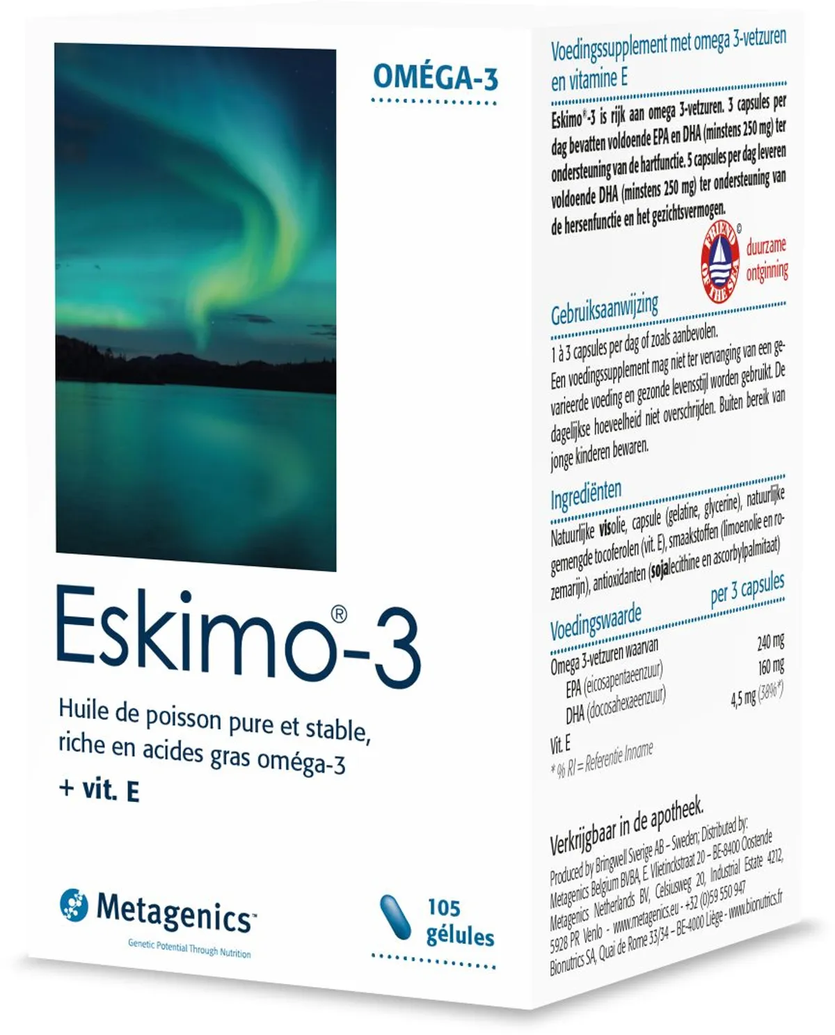 Eskimo-3 105 Gélules