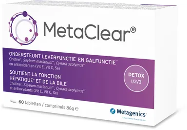 MetaClear 60 Comprimés