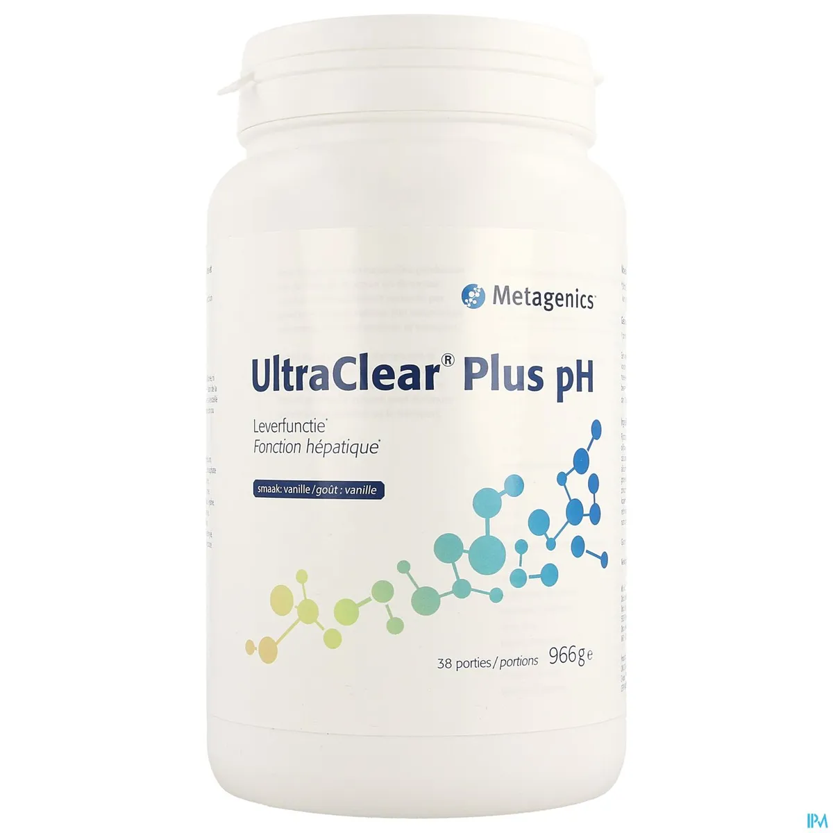 UltraClear Plus pH Vanilla Poeder 966g