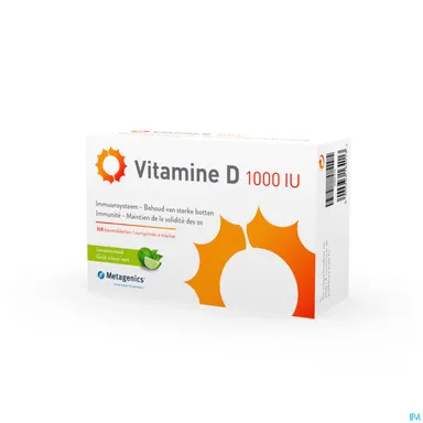 Vitamine D 1000IU 168 Kauwtabletten