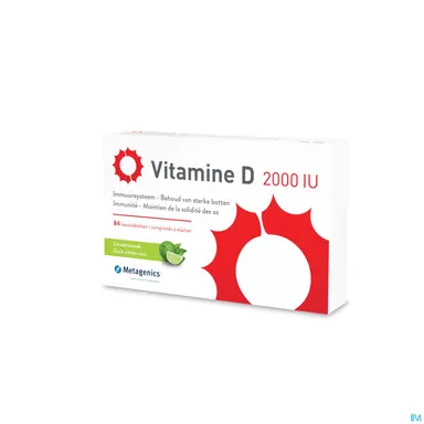Vitamine D 2000IU 84 Kauwtabletten