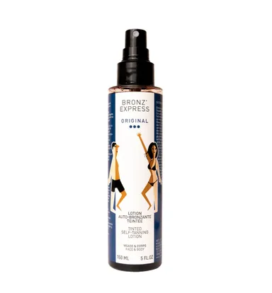 Académie Bronz'Express Lotion Auto-Bronzante Teintée Or 150ml