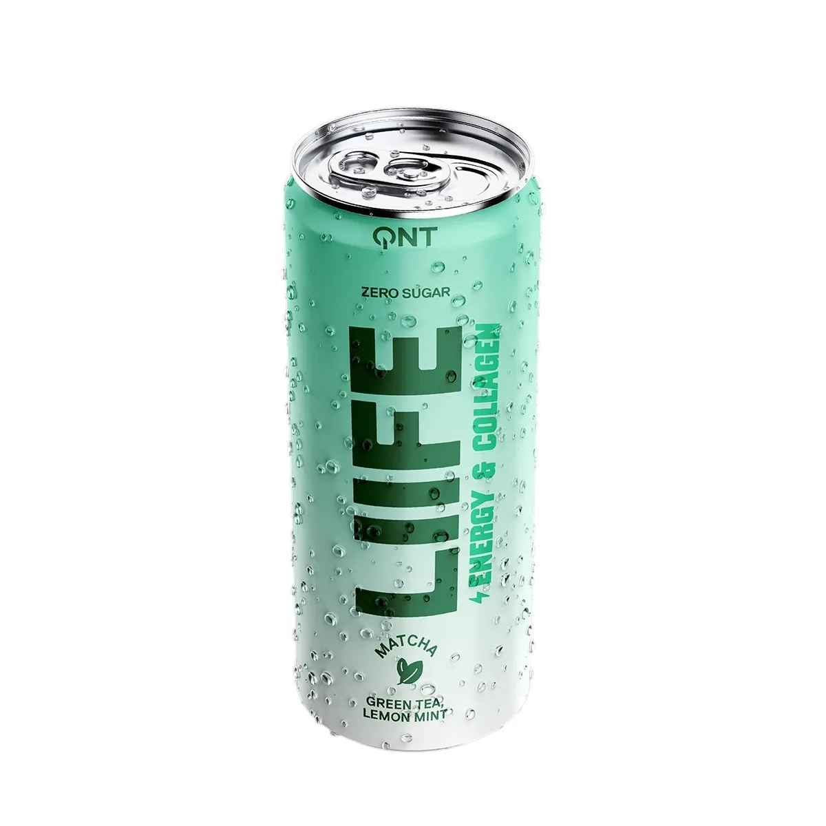 QNT Liife Energy & Collagen Thé Vert & Citron-Menthe 250ml