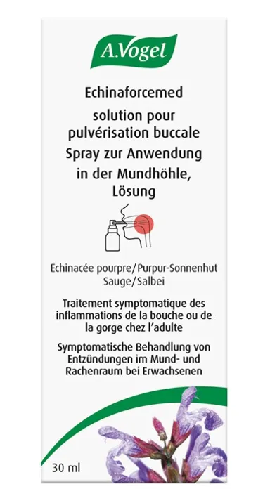 A.Vogel Echinaforcemed Solution pour Pulvérisation Buccale 30ml