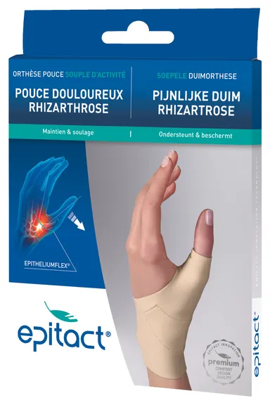 Epitact Soepele Proprioceptieve Orthese Duim Links L