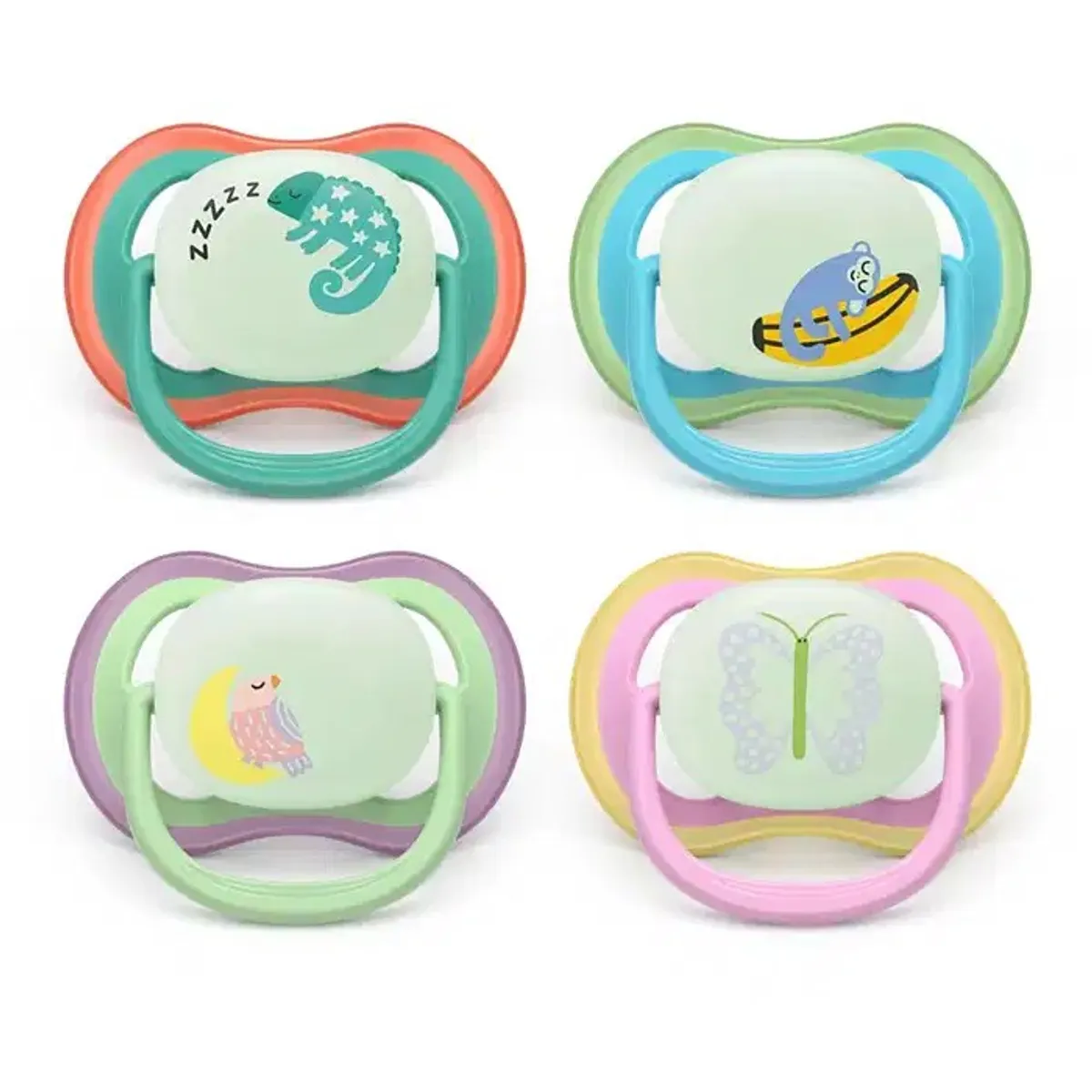 Philips Avent Sucette Ultra Air +6M Night Mixte Duopack