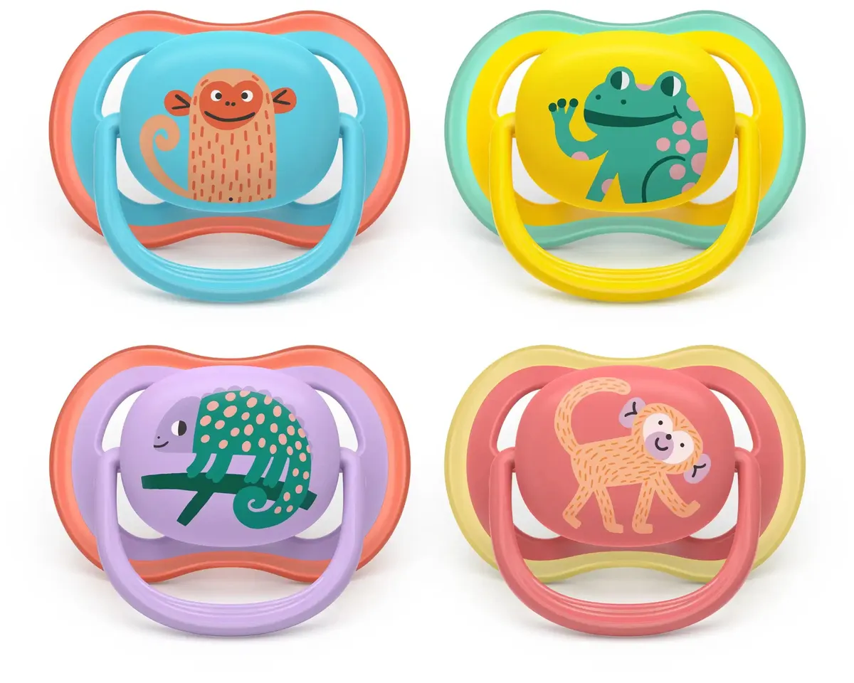 Philips Avent Sucette Ultra Air +18M Mixte Design Duopack