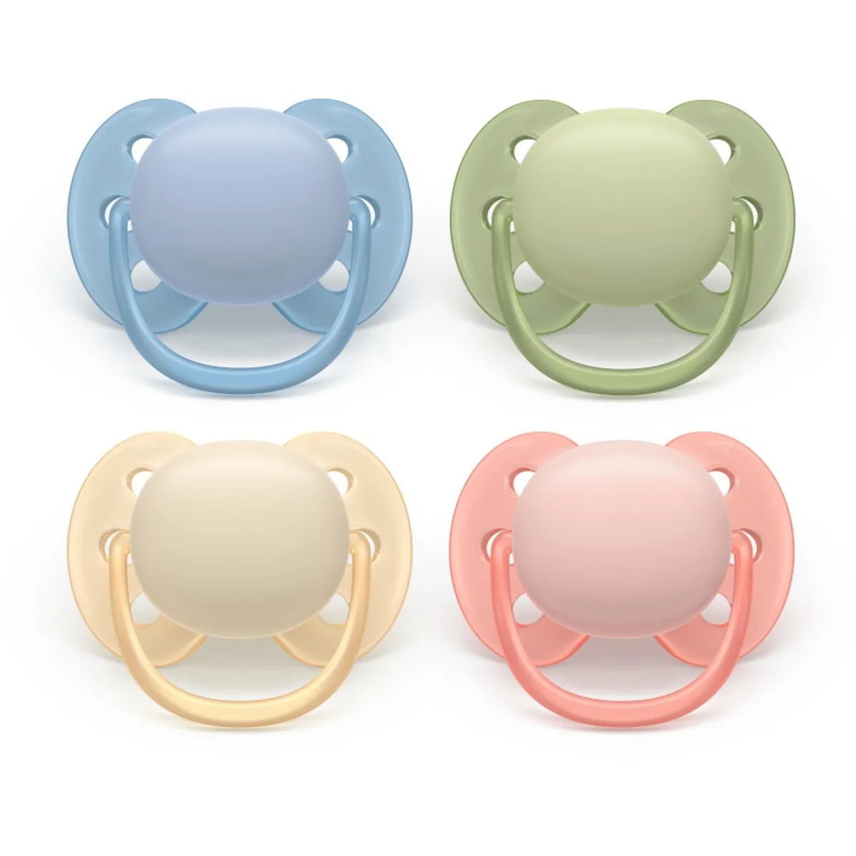 Philips Avent Sucette Soft +0M Mixte Duopack