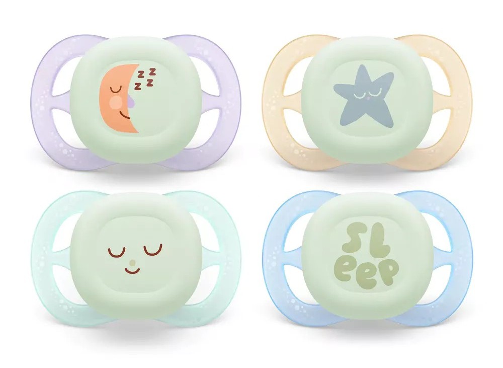 Philips Avent Fopspeen Ultra Start Nacht +0M Mix Duopack - Avent