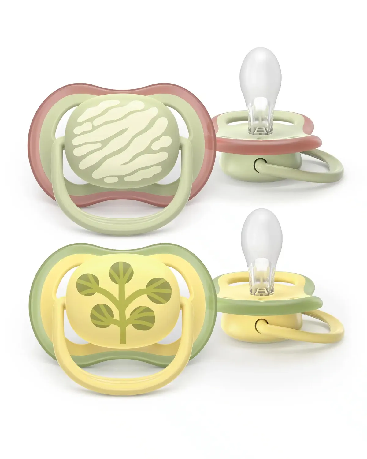 Philips Avent Fopspeen Ultra Air +18M Munt/Ivoor Motief Duopack