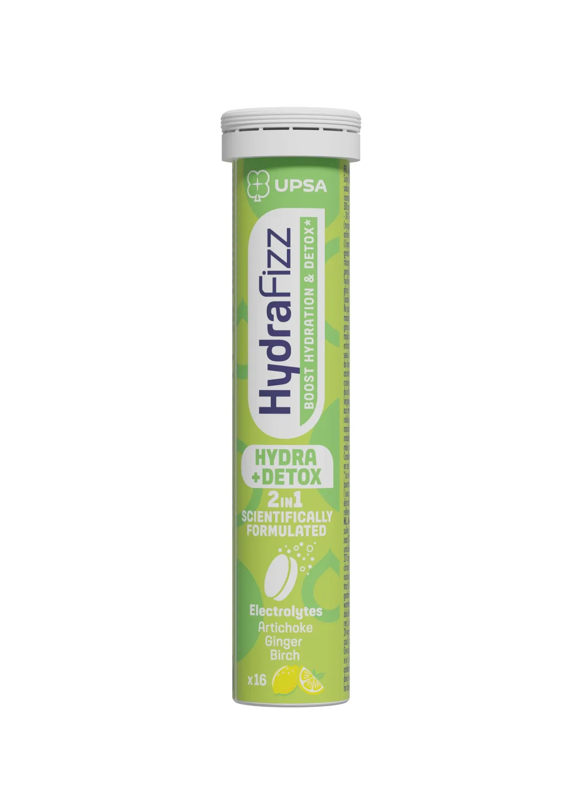 Hydrafizz Hydra+Detox 16 Comprimés Effervescents