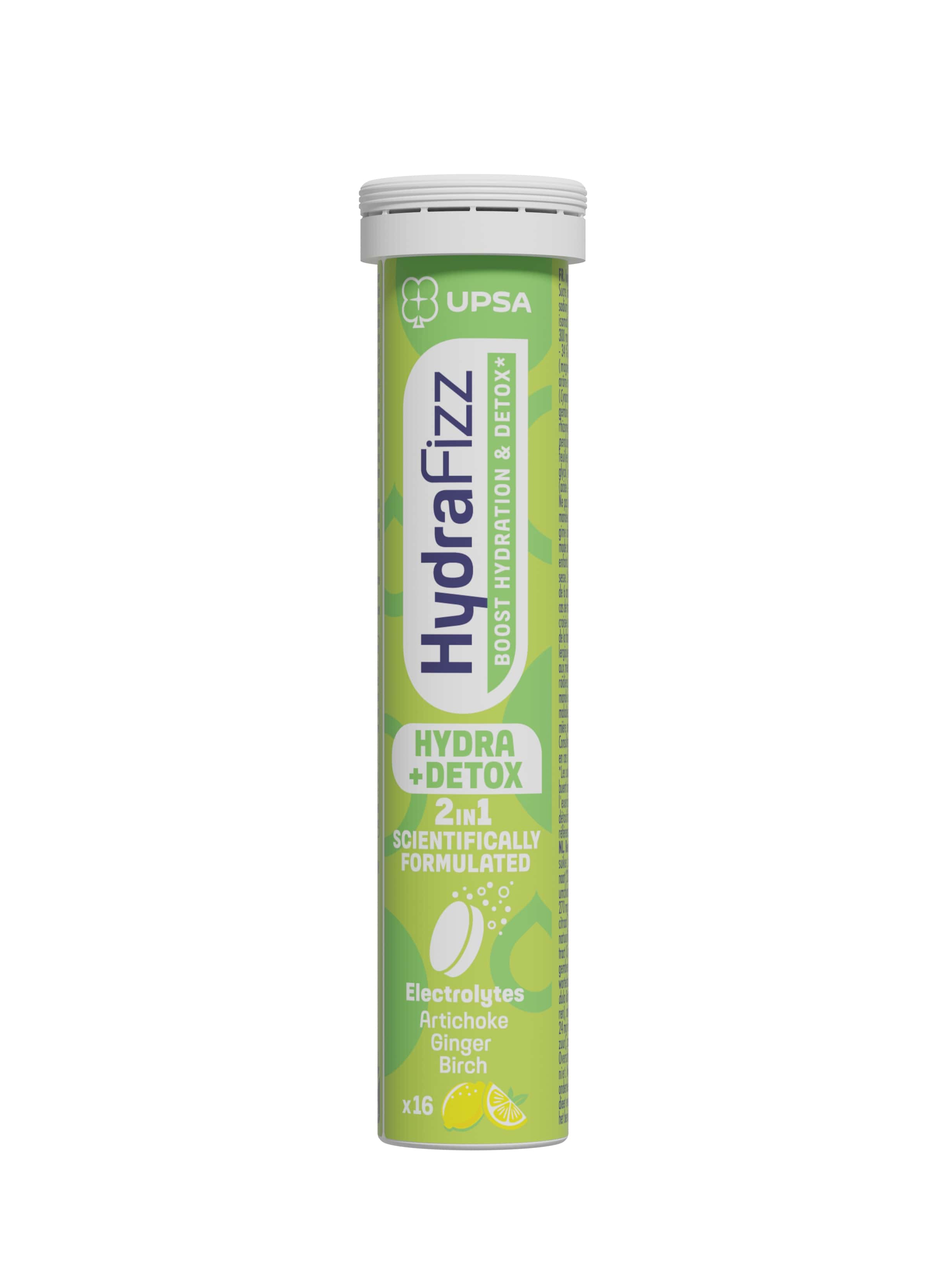 Hydrafizz Hydra+Detox 16 Bruistabletten - UPSA