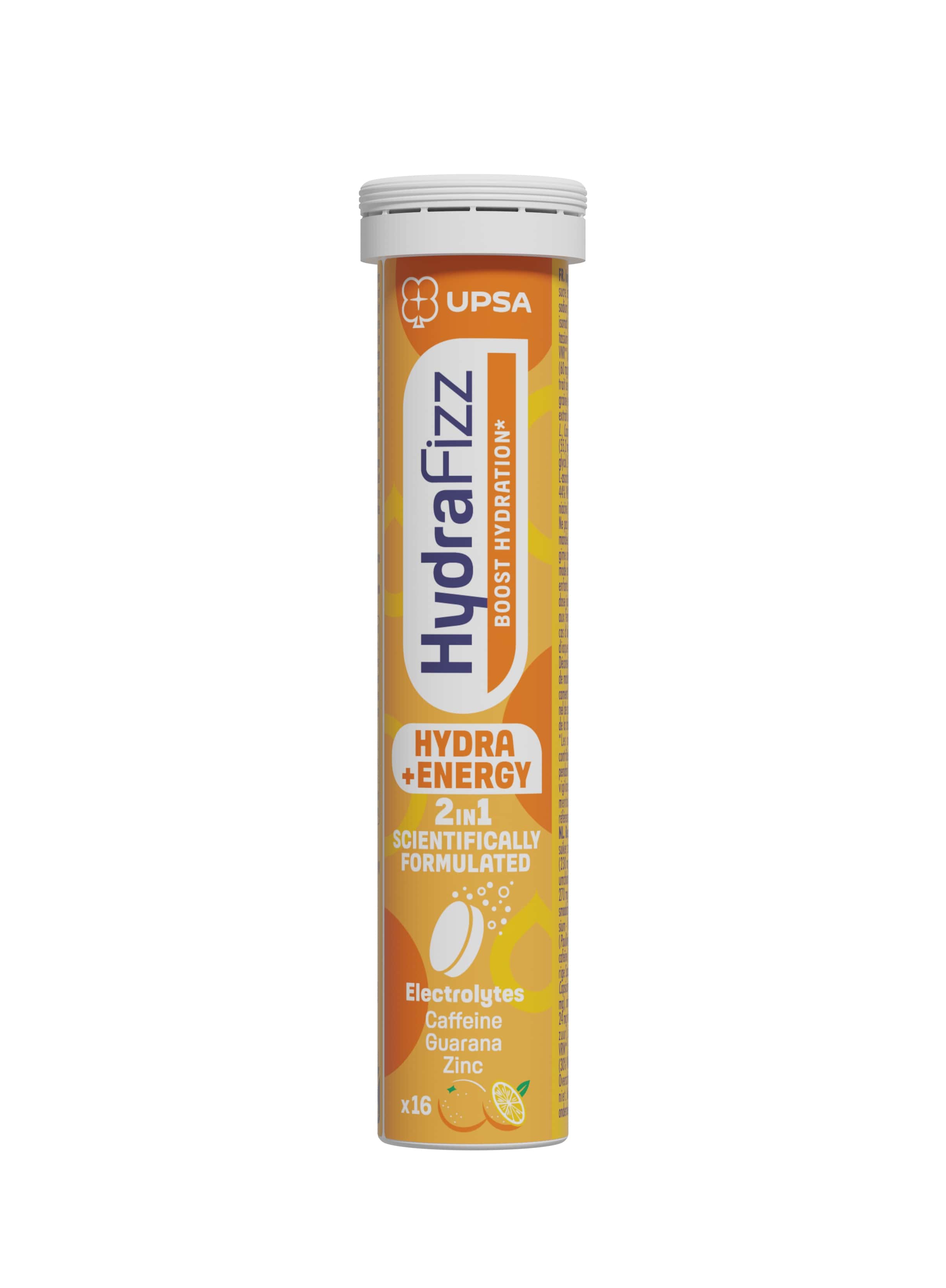 UPSA Hydrafizz Hydra+ Energy 16 Bruistabletten