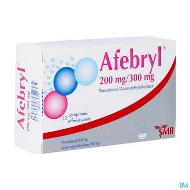 AFEBRYL 200MG/300MG BRUISTABL 32 NF
