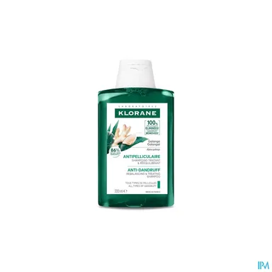 Klorane Shampooing Antipelliculaire Traitant Rééquilibrant Galanga 200ml
