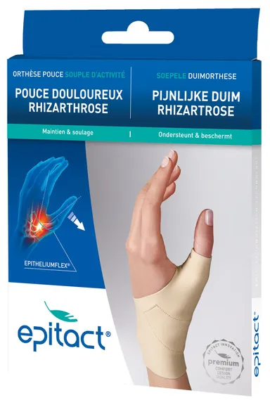 Epitact Soepele Proprioceptieve Orthese Duim Links S