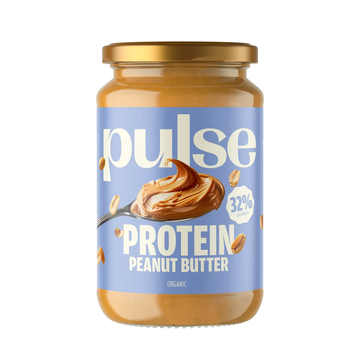 Pulse Protein Proteïnerijke Pindakaas (32%) Bio 500 g