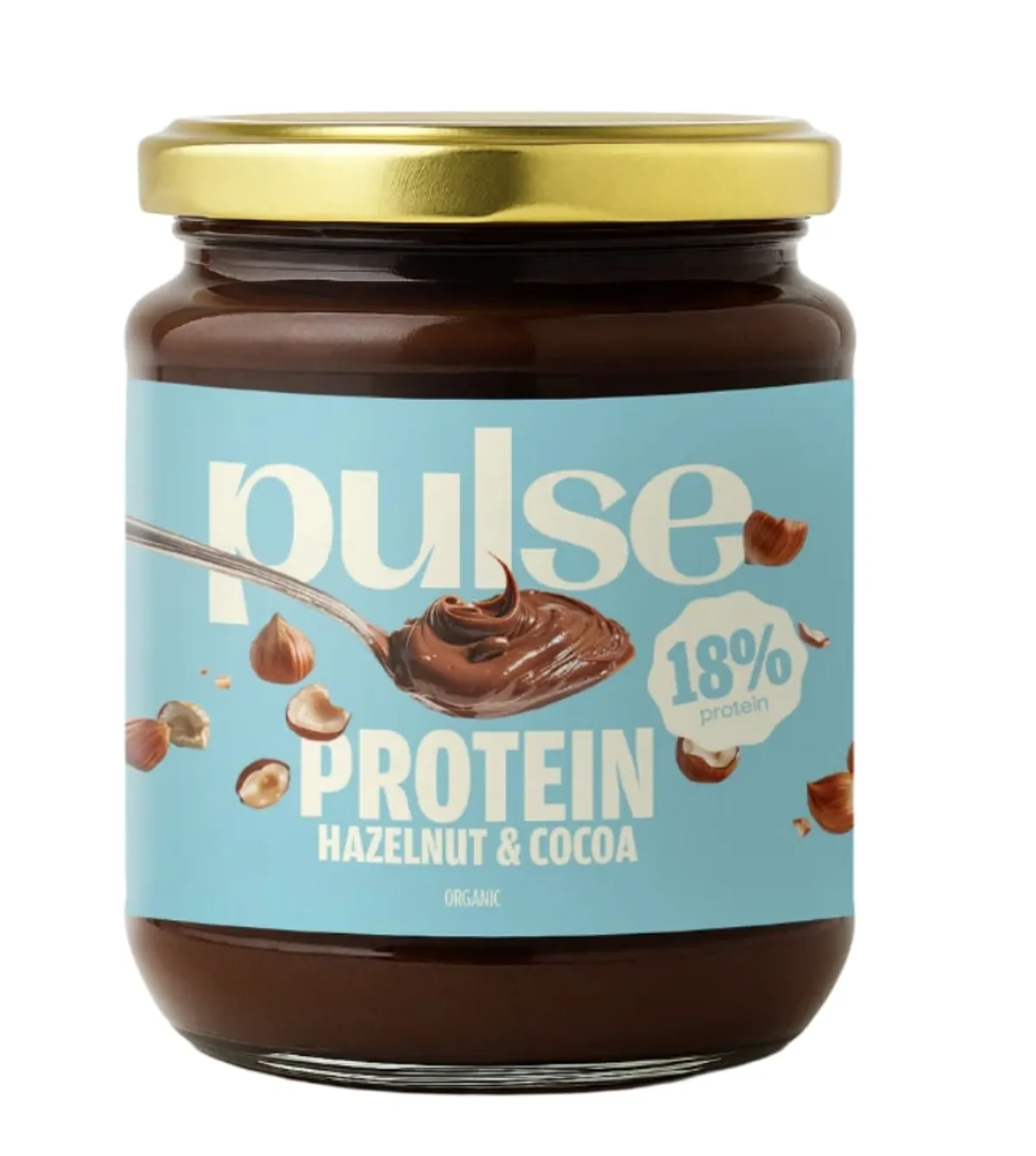 Pulse Protein Pâte à Tartiner Protéinée (18%) Choco-Noisette Bio 300g
