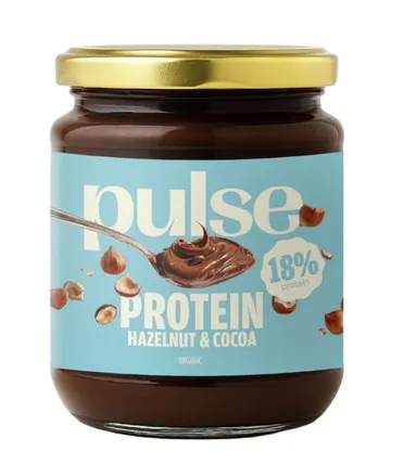 Pulse Protein Pâte à Tartiner Protéinée (18%) Choco-Noisette Bio 300g