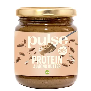 PULSE PROTEIN - BEURRE D'AMANDE PROTÉINÉ (28%) BIO 350G