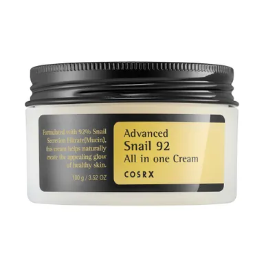 Cosrx Advanced Snail 92 Crème Hydratante 100ml