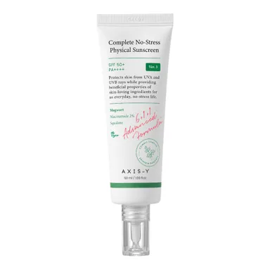 Axis-Y Complete No-Stress Physical Crème Solaire SPF50+ 60ml