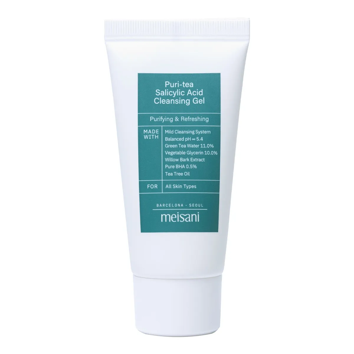 Meisani Puri-Tea Reinigingsgel met Salicylzuur 30 ml