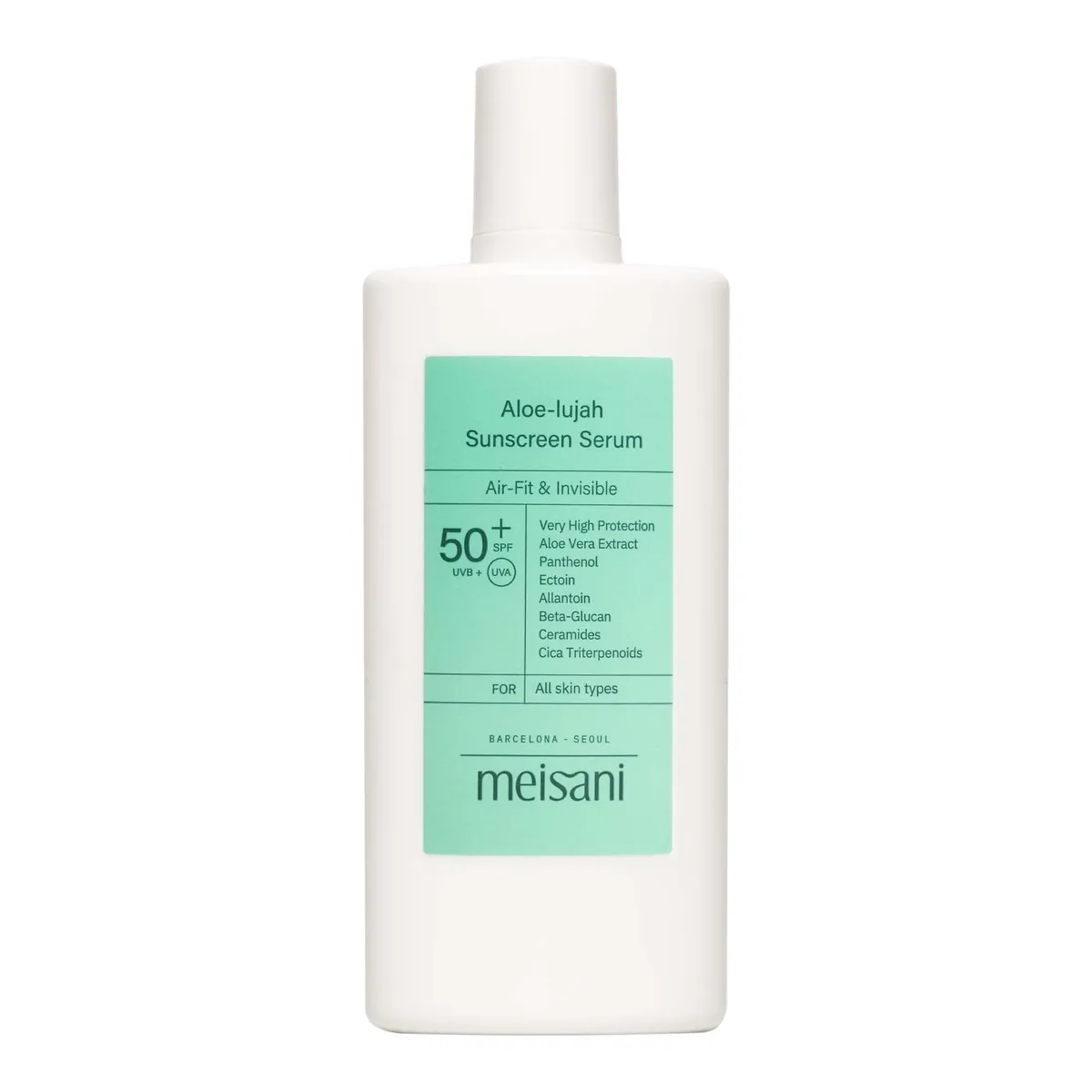 Meisani Aloe-Lujah Sérum Solaire SPF50+ 50ml