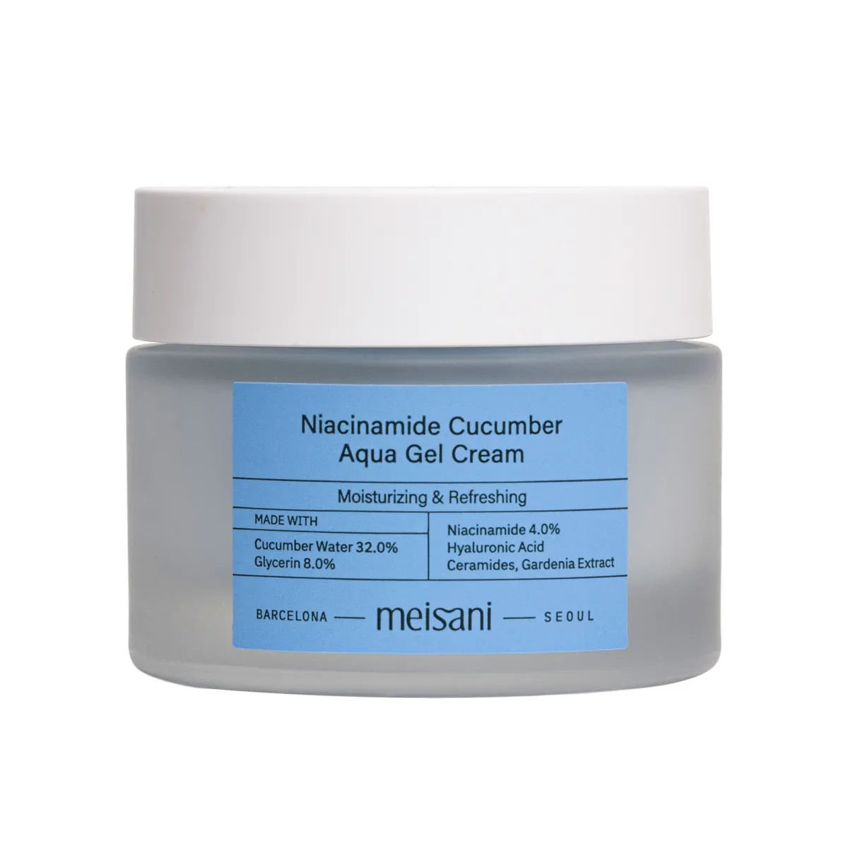Meisani Niacinamide Cucumber Aqua Gel Cream 50ml