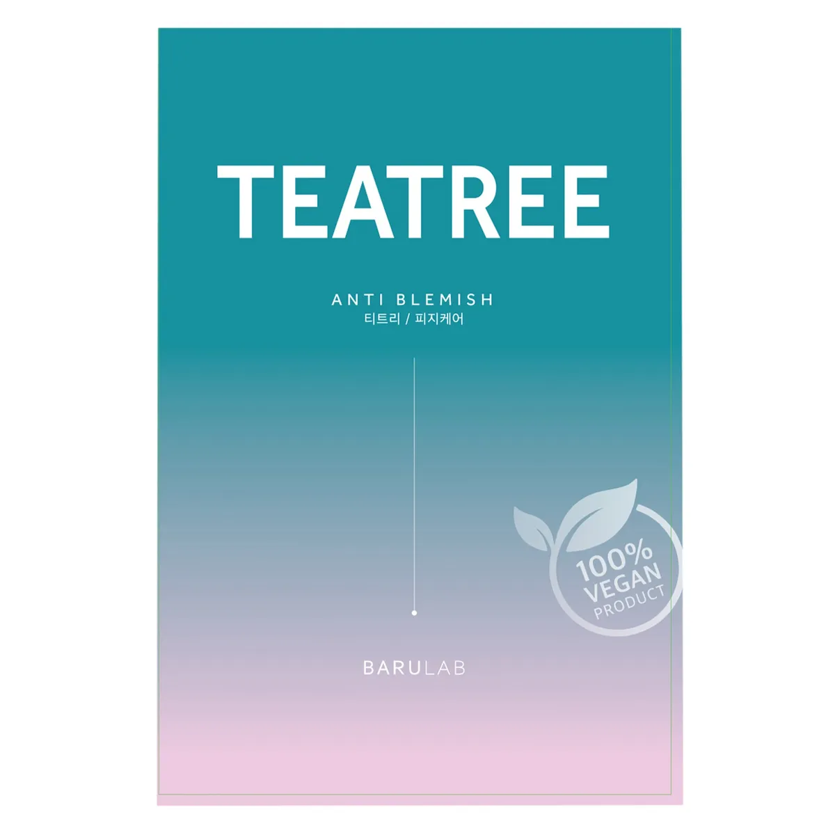 Barulab The Clean Vegan Mask Tea Tree 23 g