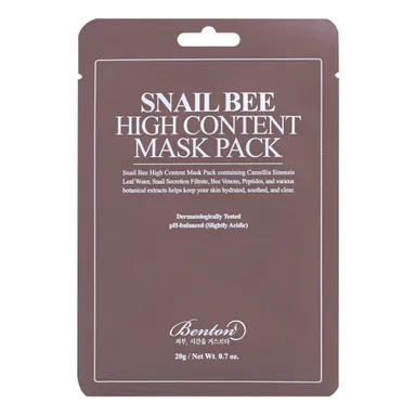 Benton Snail Bee High Content Maskerdoekje 20 g