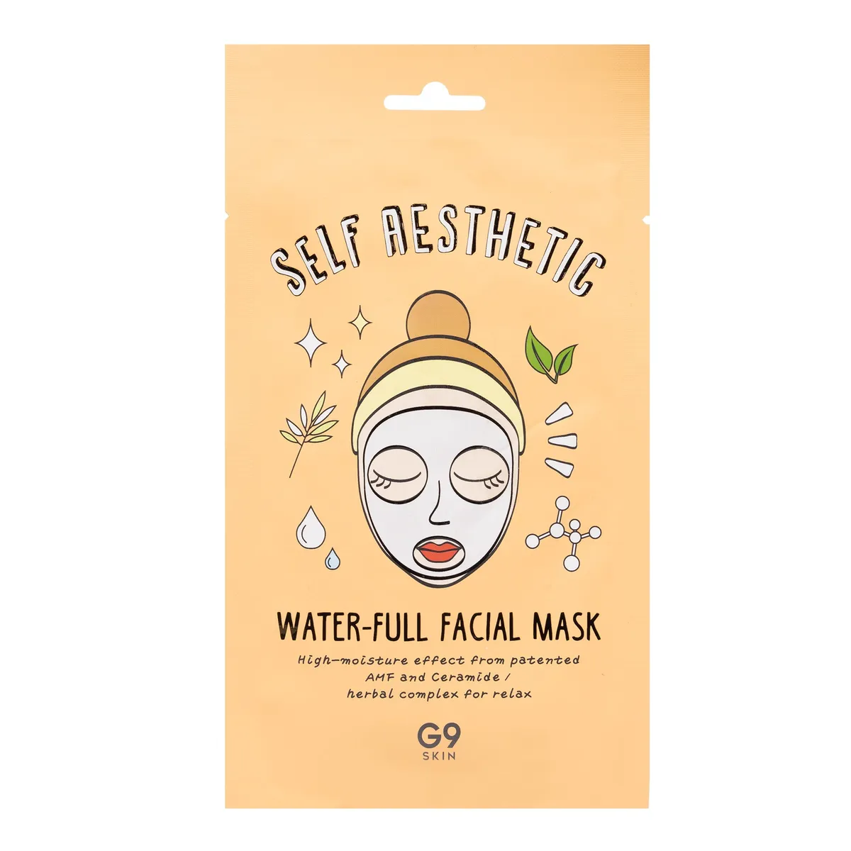 G9 Self Aesthetic Water-Full Maskerdoekje voor Gezicht 23 ml
