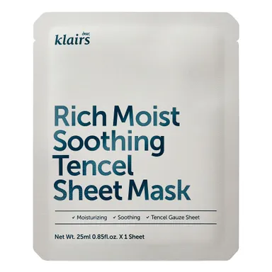 Klairs Masque Tissu Riche Hydratant 25ml