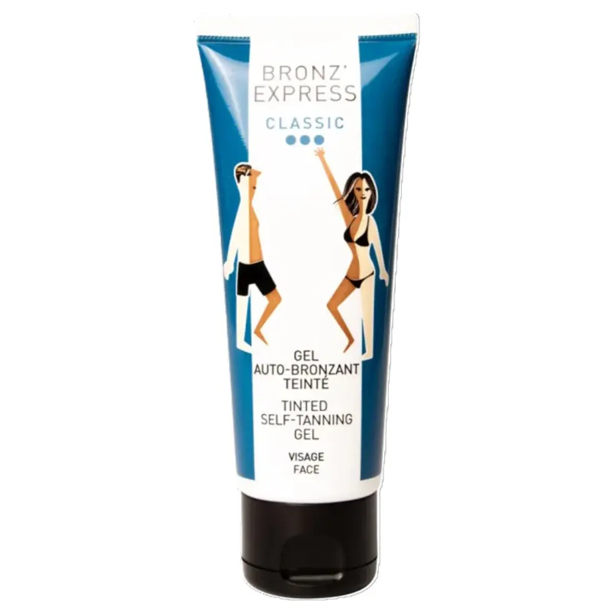 Académie Bronz'Express Gel Auto-Bronzant Teinté Visage 50ml