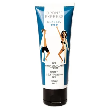 Académie Bronz'Express Getinte Zelfbruinende Gel Gezicht 50 ml