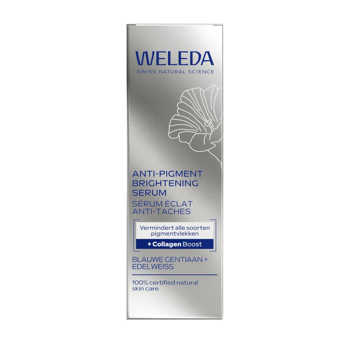WELEDA BLAUWE GENTIAAN & EDELWEISS ANTI-PIGMENT BRIGHTENING SERUM 30ML