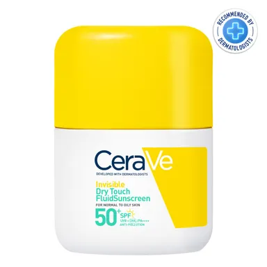 CeraVe Onzichtbare Zonnefluïde Dry Touch SPF50+ 50 ml