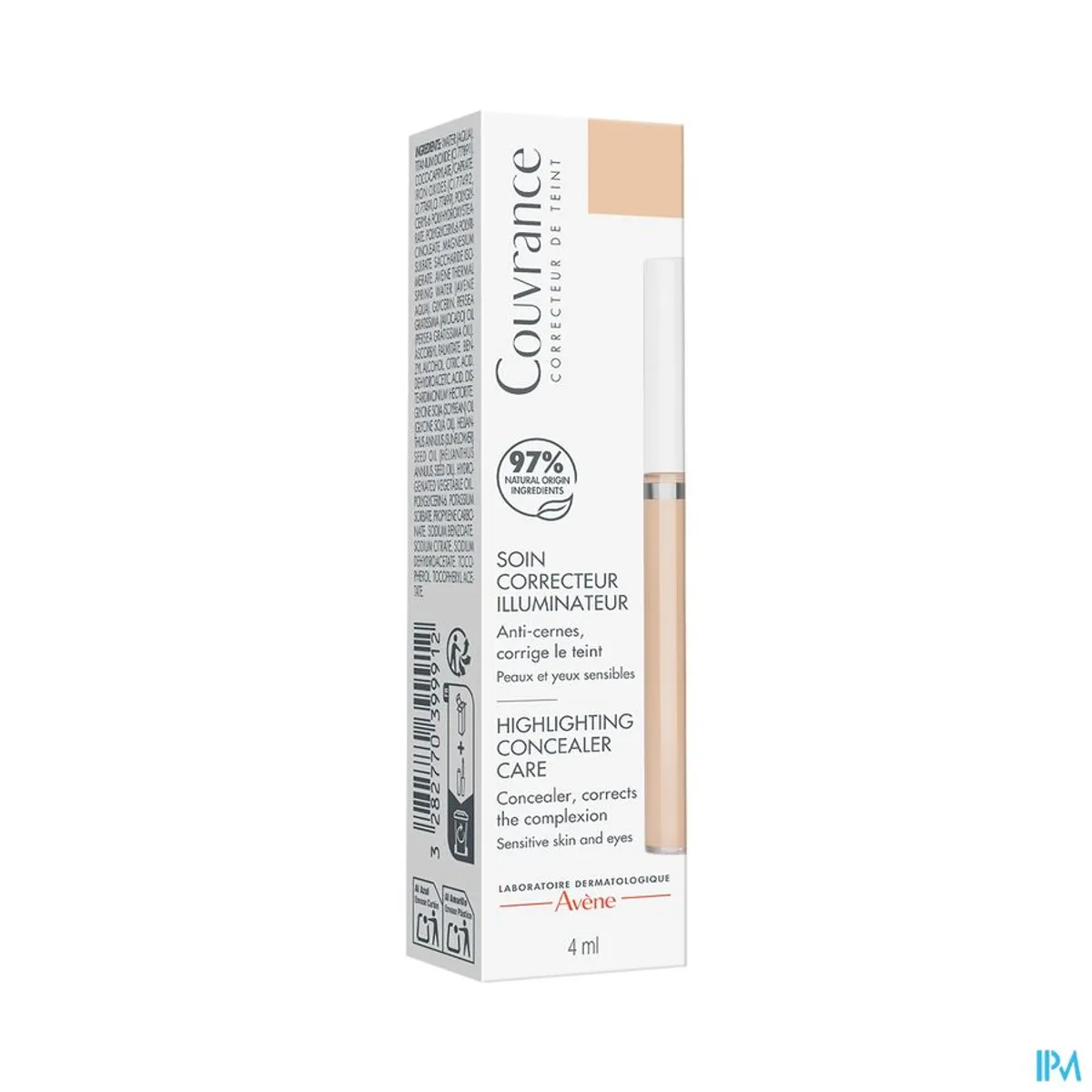 Avène Couvrance Soin Correcteur Illuminateur 4ml