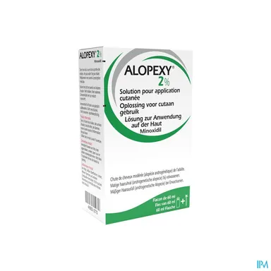 Alopexy 2 % Liquide Flacon Plastique Pipette 1x60ml