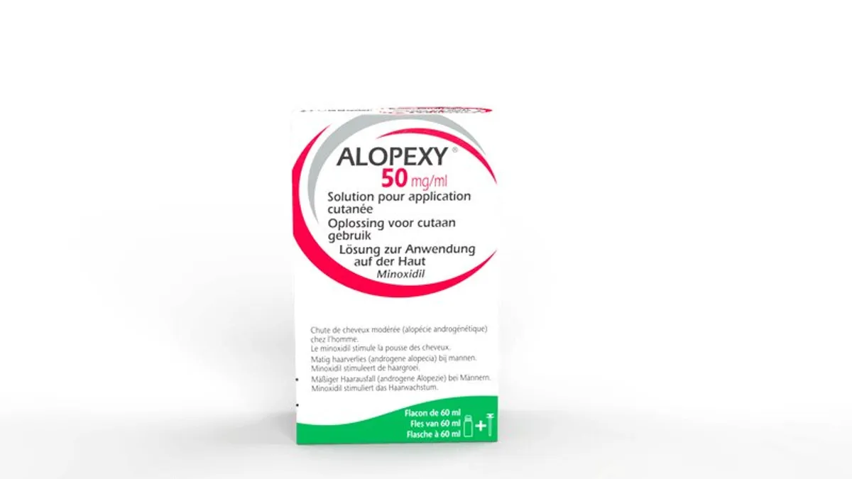 Alopexy 50mg/ml Solution Application Cutanée 60ml