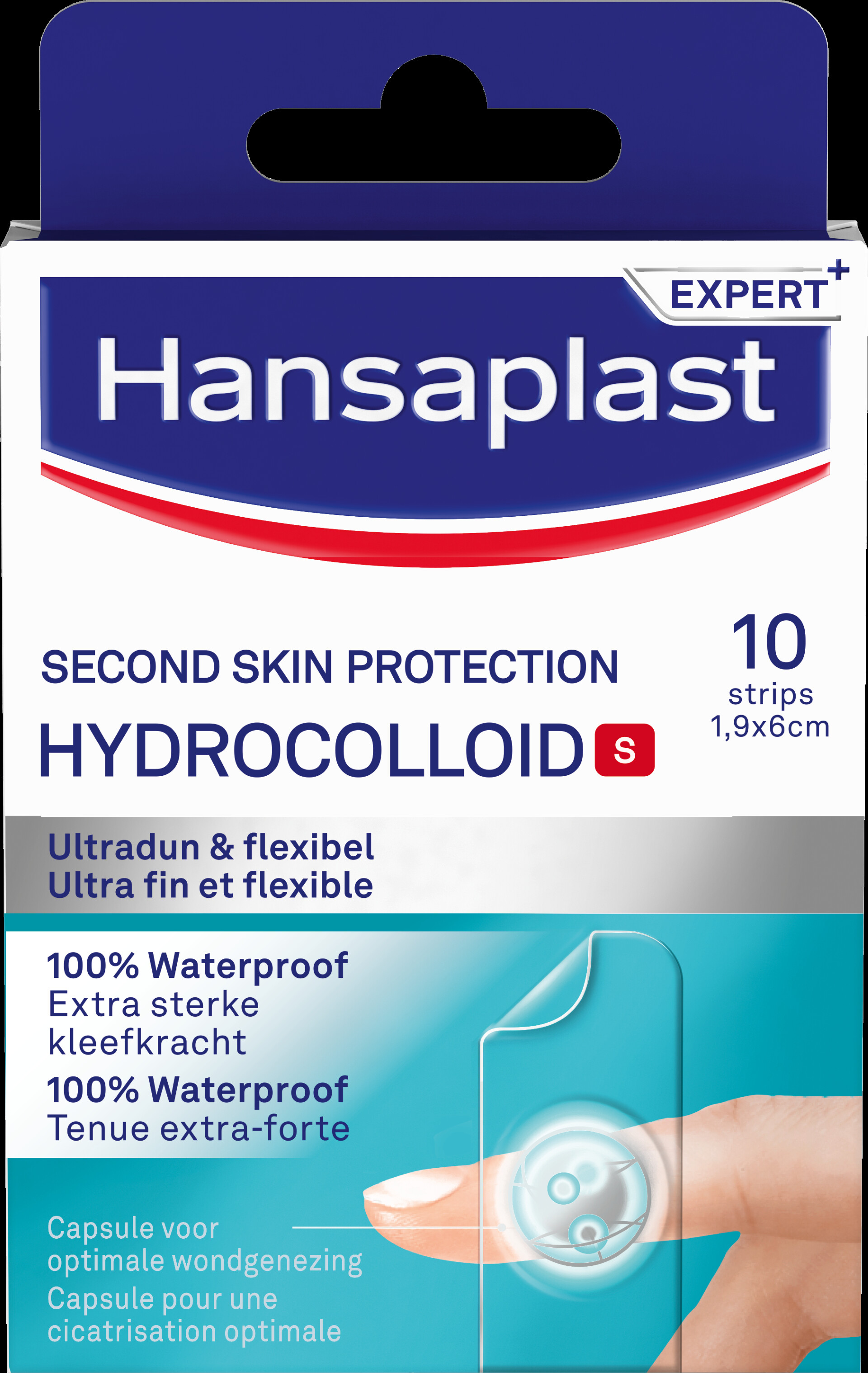 Hansaplast Second Skin Protection Hydrocolloïd Pleisters S 10 stuks