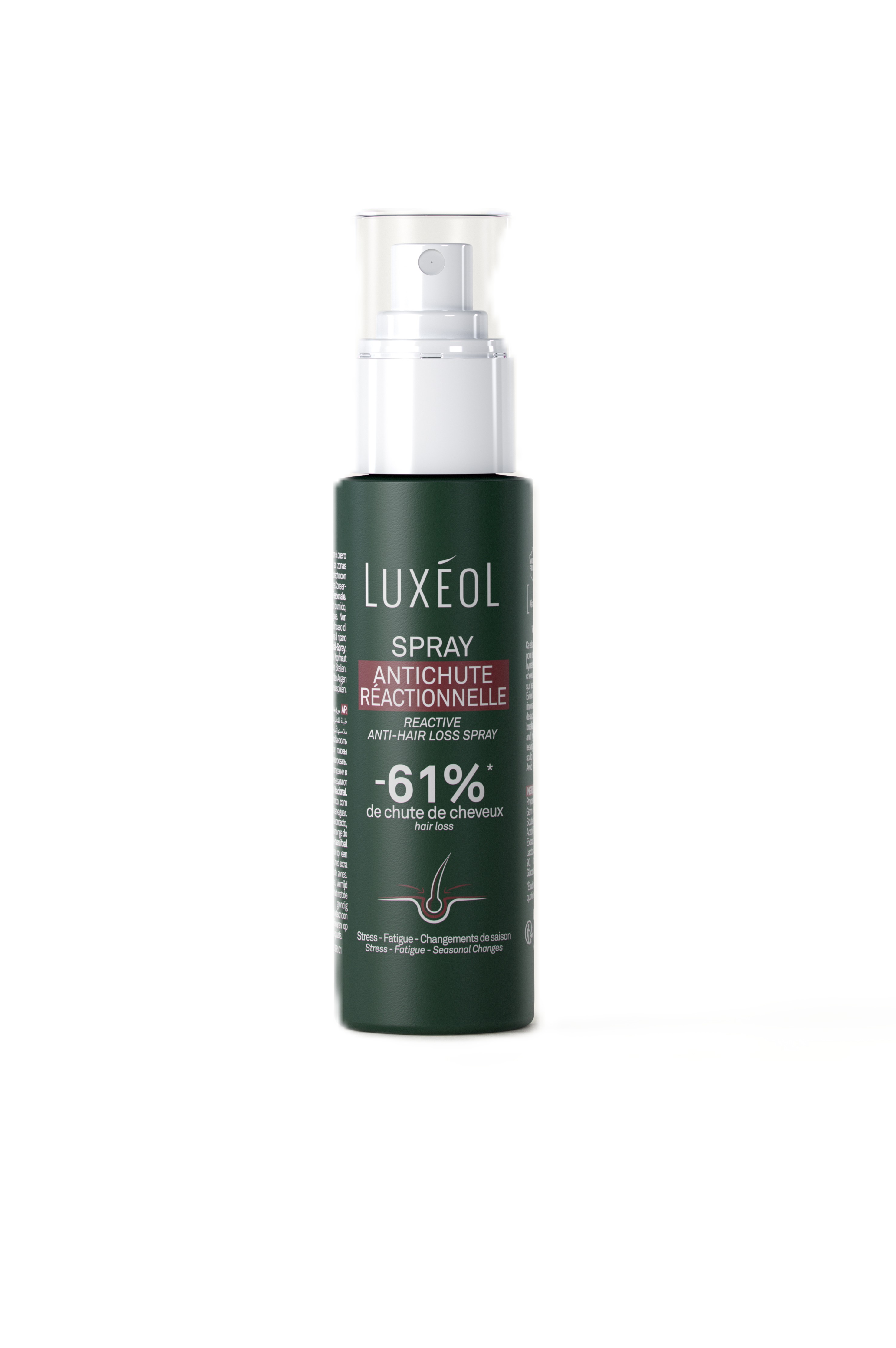 Luxéol Spray tegen Reactieve Haaruitval 100 ml