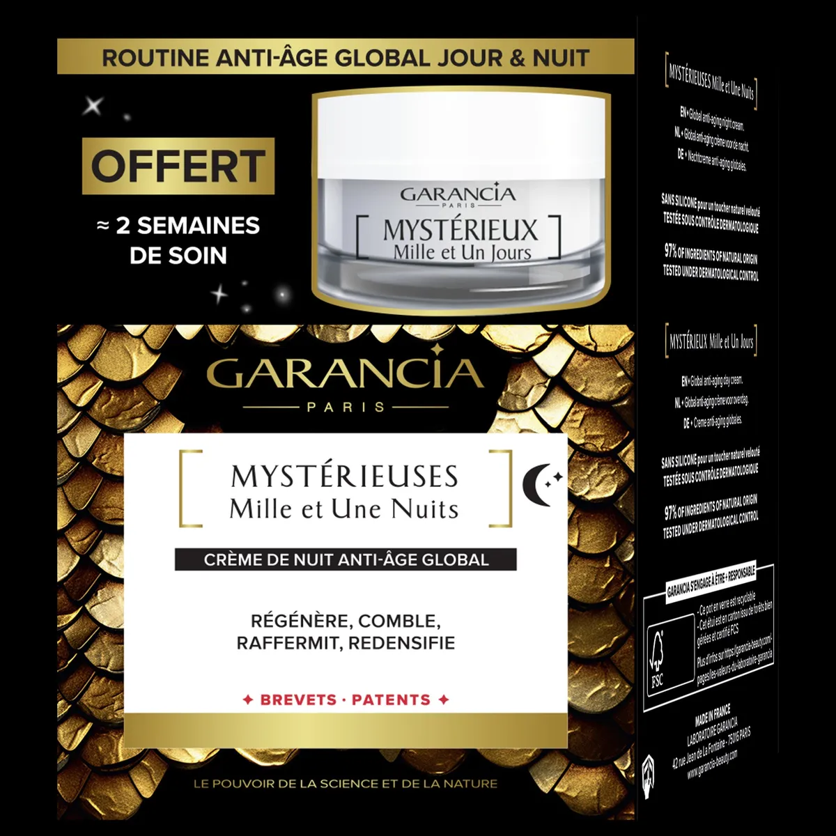 Garancia Pack Mysterieux Crème Nuit + Jour 2 Produits