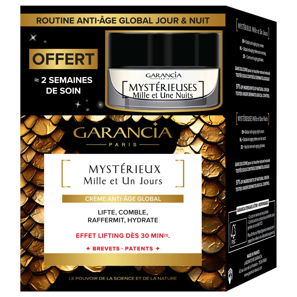 Garancia Pack Mysterieux Crème Jour + Nuit 2 Produits