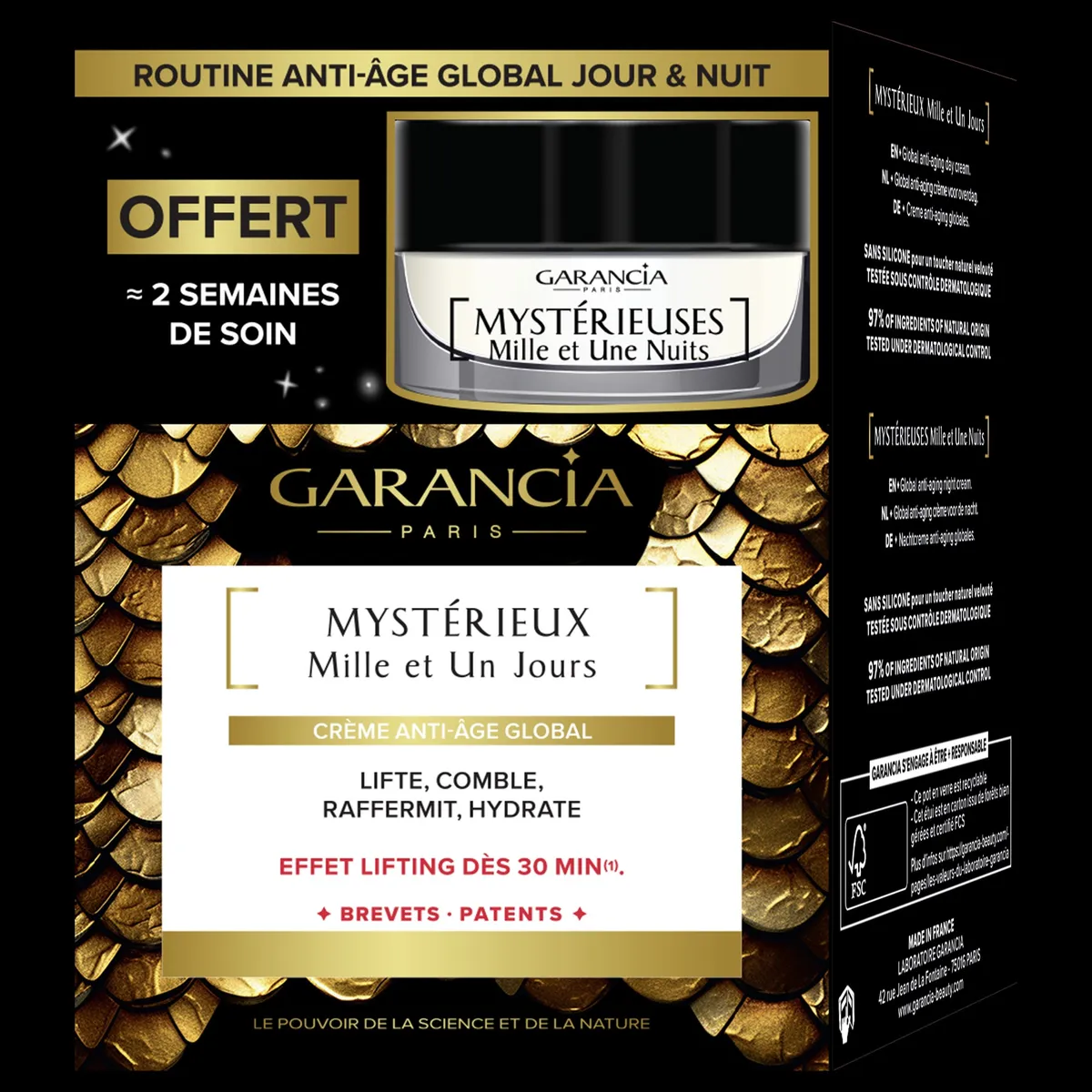 Garancia Pack Mysterieux Crème Jour + Nuit 2 Produits
