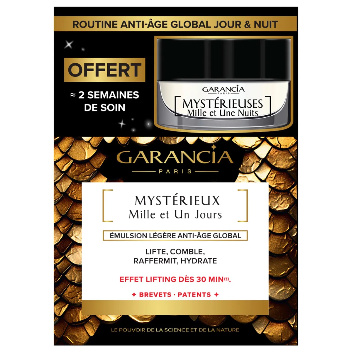 Garancia Pack Mysterieux Emulsion Jour + Nuit 2 Produits