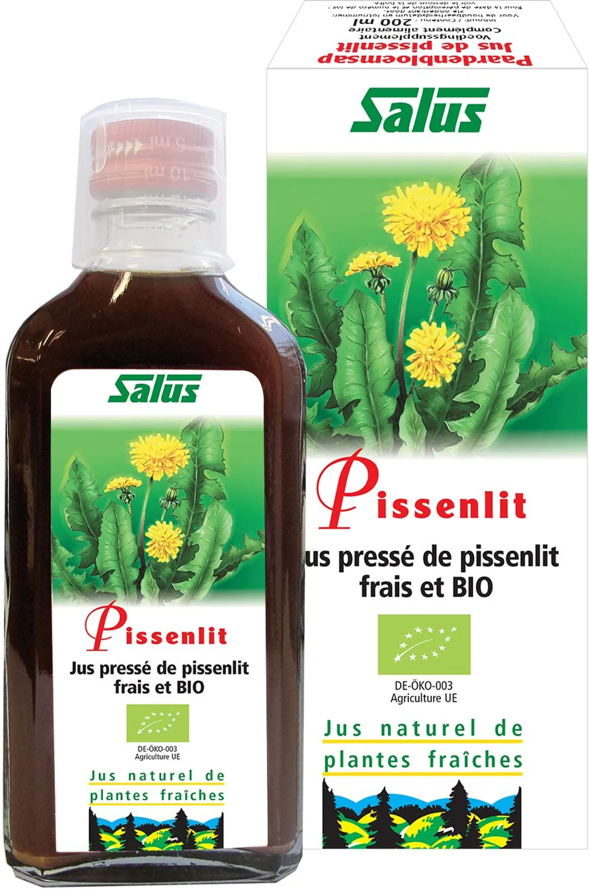 Salus Jus Pissenlit Bio 200ml