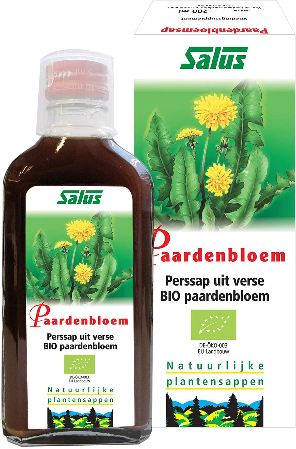Salus Paardenbloemsap Bio 200ml