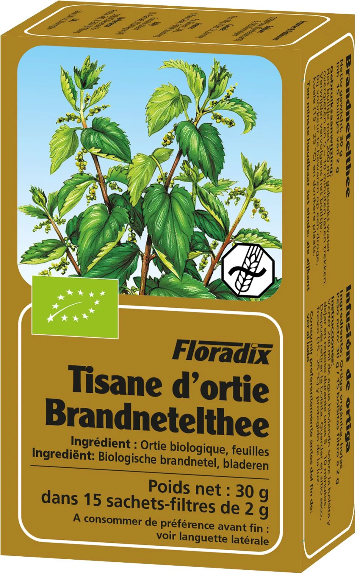 Salus Kruidenthee Brandnetel Bio 15 Zakjes